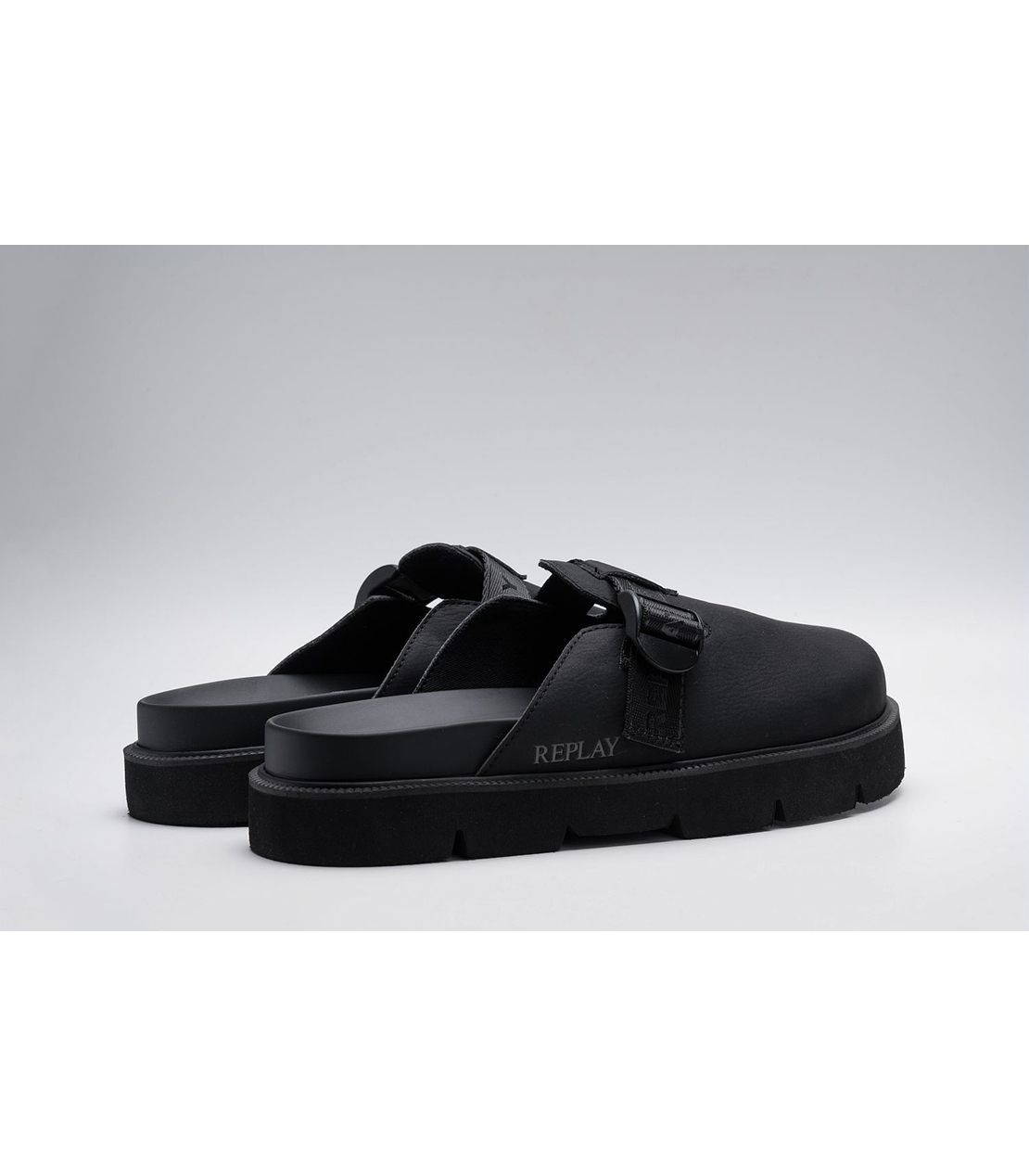 フラットソールスリッパー 詳細画像 ブラック 2